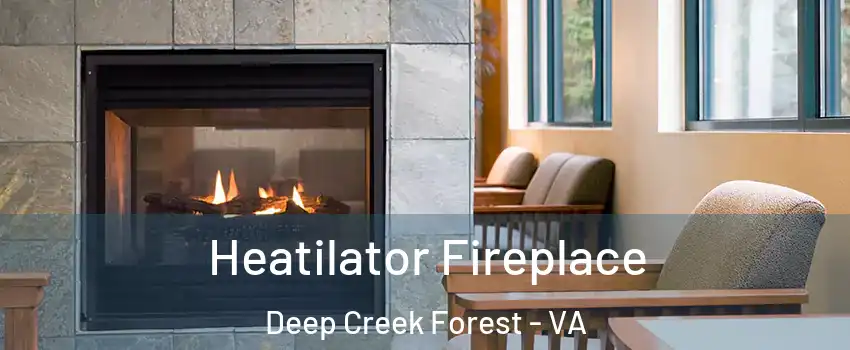 Heatilator Fireplace Deep Creek Forest - VA