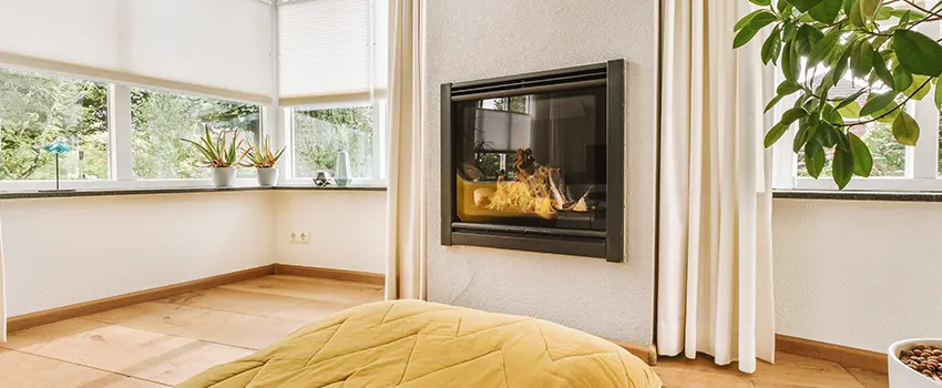 Residential Fireplace Ceramic Glass Installation in Brent Lox Nursing Home And Rehab, VA