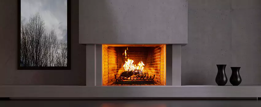 Wood Fireplace Refacing in Brent Lox Nursing Home And Rehab, VA