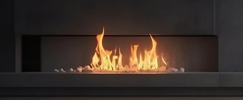 B-Vent Gas Fireplace Installation in Dominion Village At Chesapeake, VA