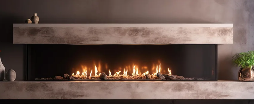 Gas Refractory Fireplace Logs in Brent Lox Nursing Home And Rehab, VA