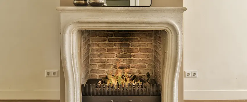 Vintage-style Fireplace Redesign in Dominion Village At Chesapeake, Virginia