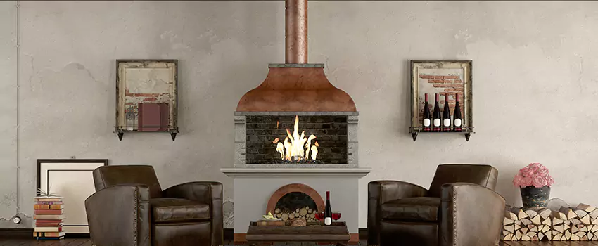 Thelin Hearth Products Providence Pellet Insert Fireplace Installation in Dominion Village At Chesapeake, VA