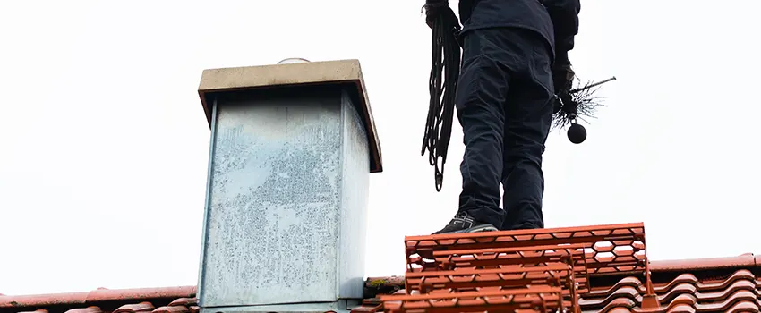 Modern Chimney Sweeping Techniques in Dominion Village At Chesapeake, Virginia