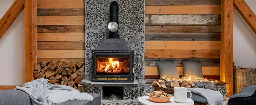 Thelin Hearth Products Direct Vent Gas Stove Fireplace Inspection in Dominion Village At Chesapeake, Virginia