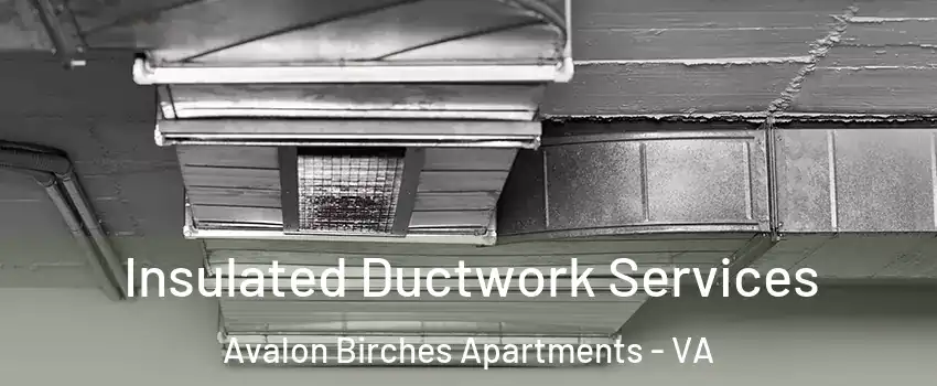 Insulated Ductwork Services Avalon Birches Apartments - VA