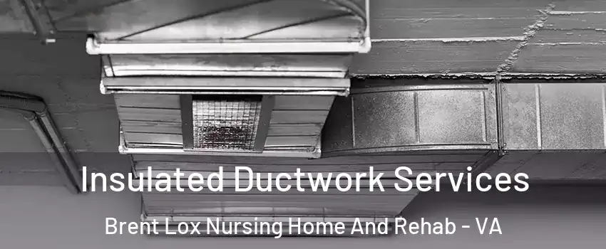 Insulated Ductwork Services Brent Lox Nursing Home And Rehab - VA
