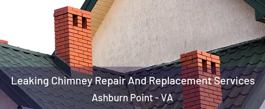 Leaking Chimney Repair And Replacement Services Ashburn Point - VA