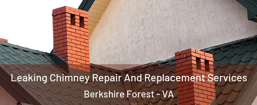 Leaking Chimney Repair And Replacement Services Berkshire Forest - VA