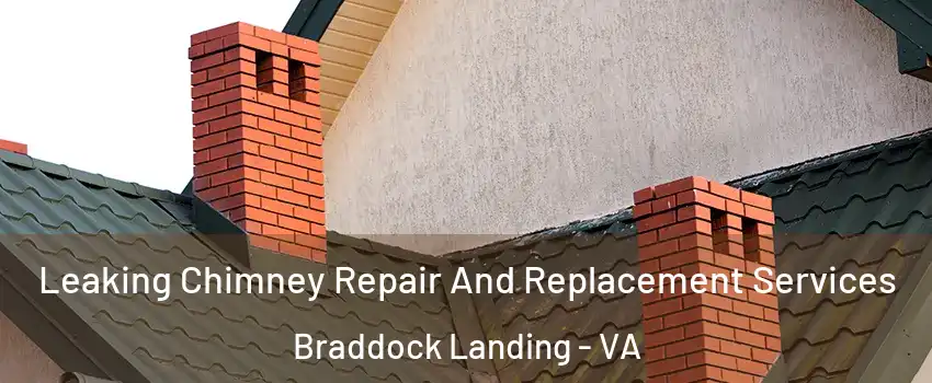 Leaking Chimney Repair And Replacement Services Braddock Landing - VA