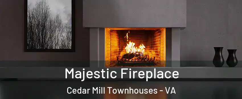 Majestic Fireplace Cedar Mill Townhouses - VA