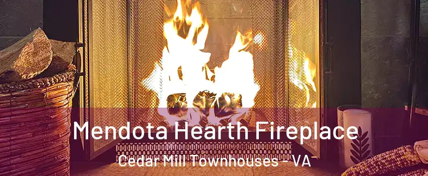 Mendota Hearth Fireplace Cedar Mill Townhouses - VA