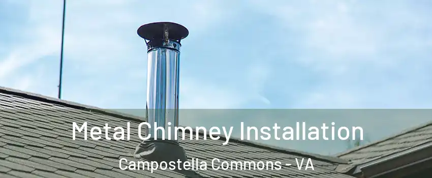 Metal Chimney Installation Campostella Commons - VA