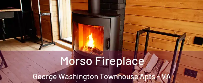 Morso Fireplace George Washington Townhouse Apts - VA