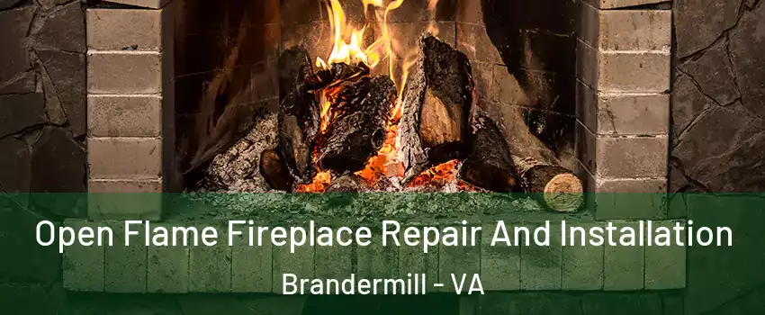 Open Flame Fireplace Repair And Installation Brandermill - VA