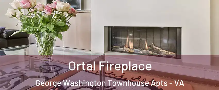 Ortal Fireplace George Washington Townhouse Apts - VA
