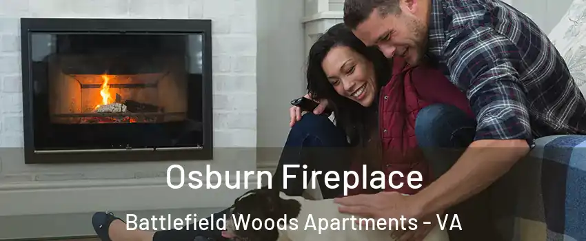 Osburn Fireplace Battlefield Woods Apartments - VA