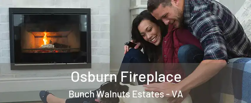 Osburn Fireplace Bunch Walnuts Estates - VA