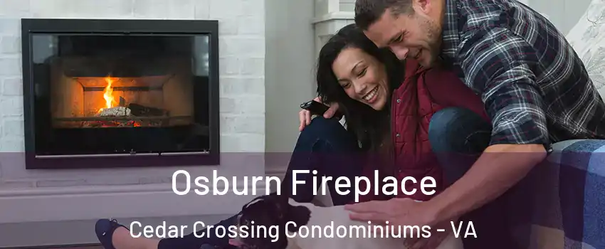 Osburn Fireplace Cedar Crossing Condominiums - VA