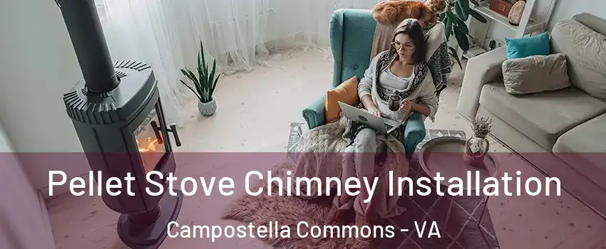 Pellet Stove Chimney Installation Campostella Commons - VA