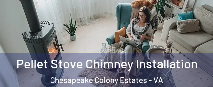 Pellet Stove Chimney Installation Chesapeake Colony Estates - VA