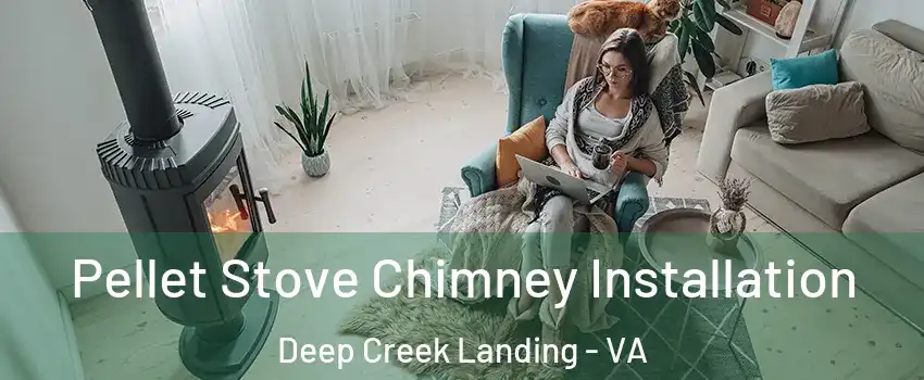 Pellet Stove Chimney Installation Deep Creek Landing - VA