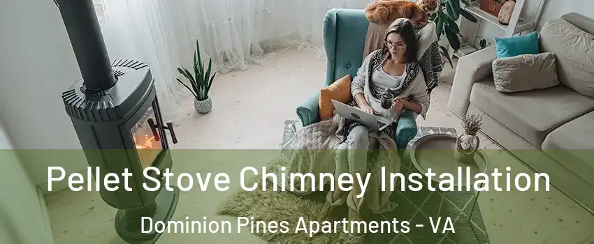 Pellet Stove Chimney Installation Dominion Pines Apartments - VA