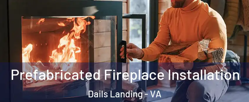 Prefabricated Fireplace Installation Dails Landing - VA
