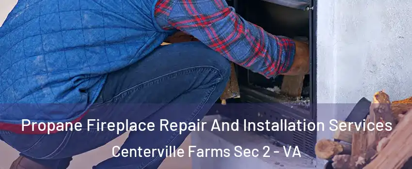 Propane Fireplace Repair And Installation Services Centerville Farms Sec 2 - VA