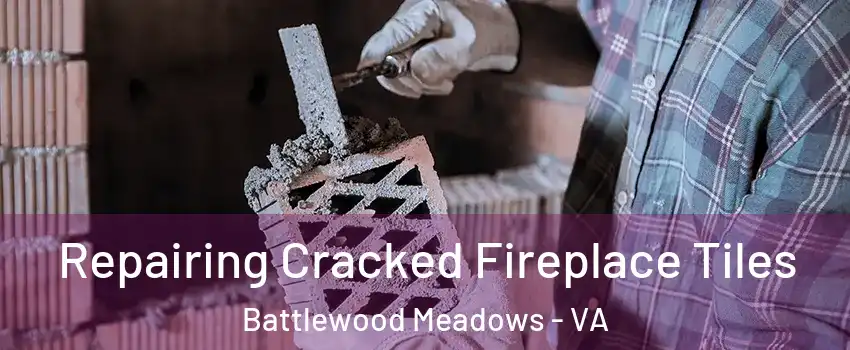 Repairing Cracked Fireplace Tiles Battlewood Meadows - VA
