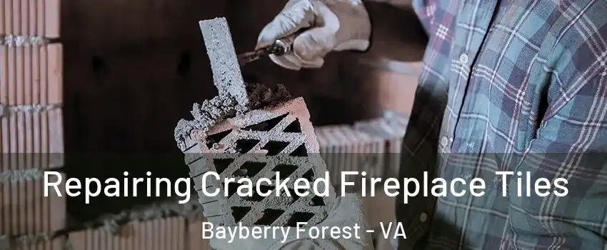 Repairing Cracked Fireplace Tiles Bayberry Forest - VA