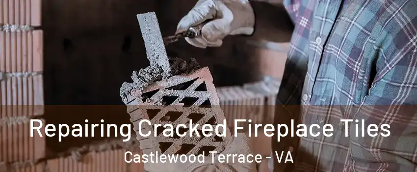 Repairing Cracked Fireplace Tiles Castlewood Terrace - VA