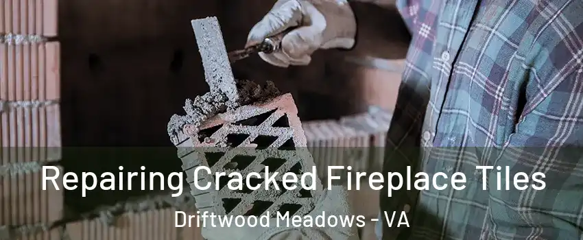 Repairing Cracked Fireplace Tiles Driftwood Meadows - VA