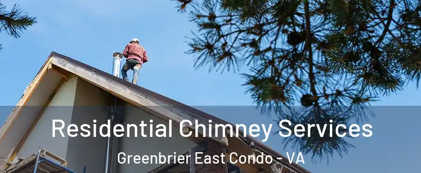 Residential Chimney Services Greenbrier East Condo - VA