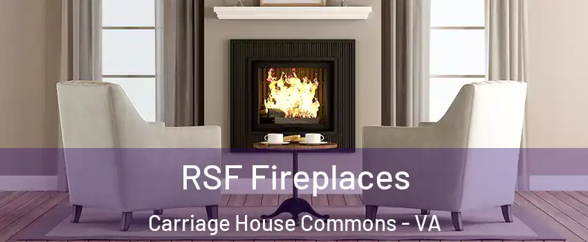RSF Fireplaces Carriage House Commons - VA