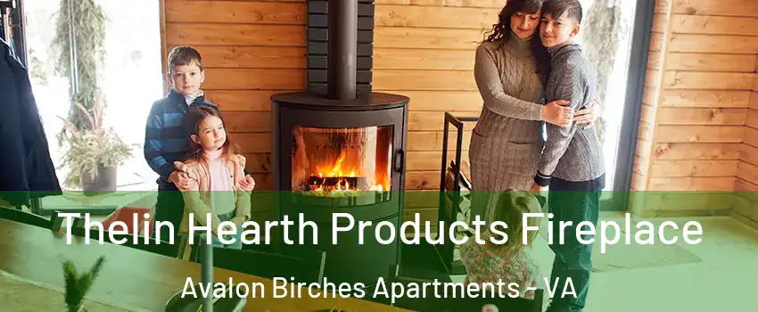 Thelin Hearth Products Fireplace Avalon Birches Apartments - VA