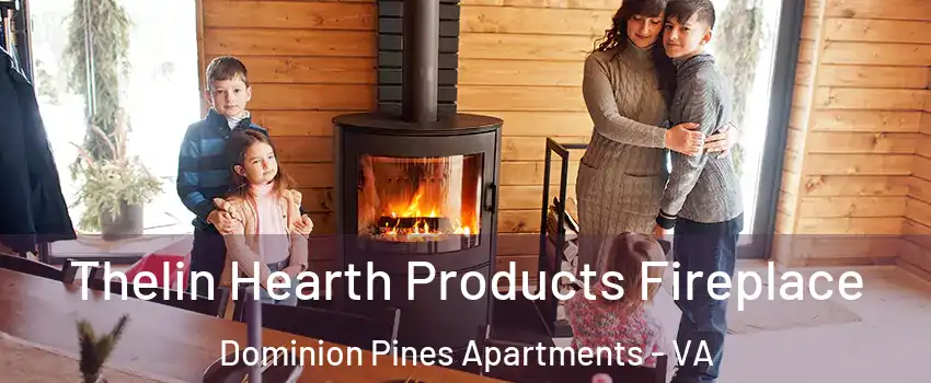 Thelin Hearth Products Fireplace Dominion Pines Apartments - VA