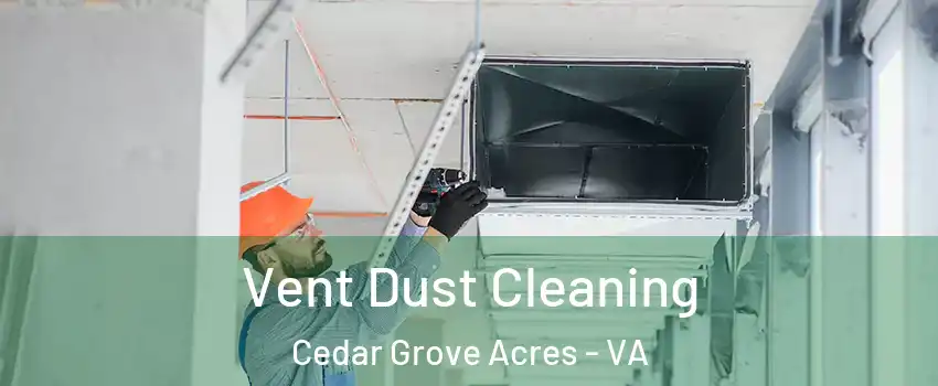 Vent Dust Cleaning Cedar Grove Acres - VA