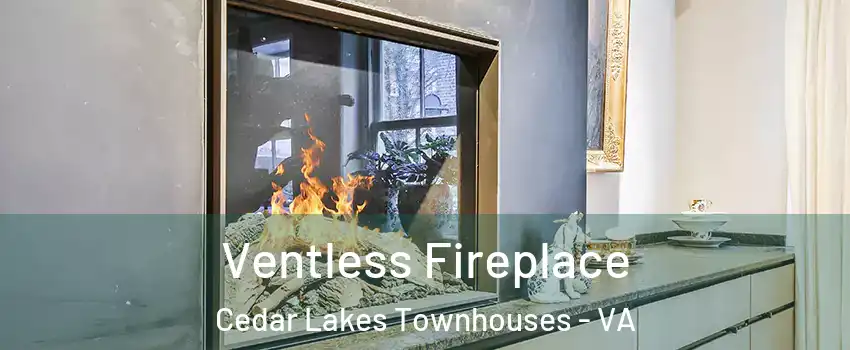 Ventless Fireplace Cedar Lakes Townhouses - VA