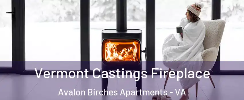 Vermont Castings Fireplace Avalon Birches Apartments - VA