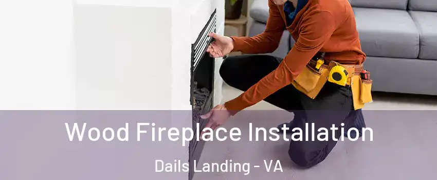 Wood Fireplace Installation Dails Landing - VA