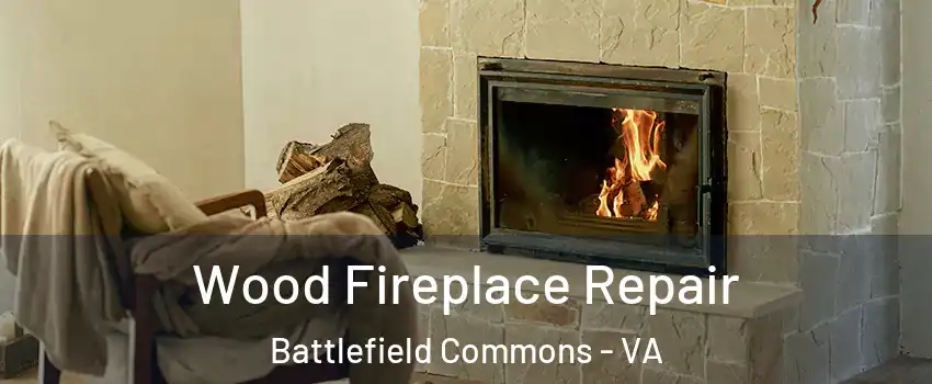 Wood Fireplace Repair Battlefield Commons - VA