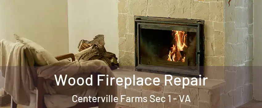 Wood Fireplace Repair Centerville Farms Sec 1 - VA