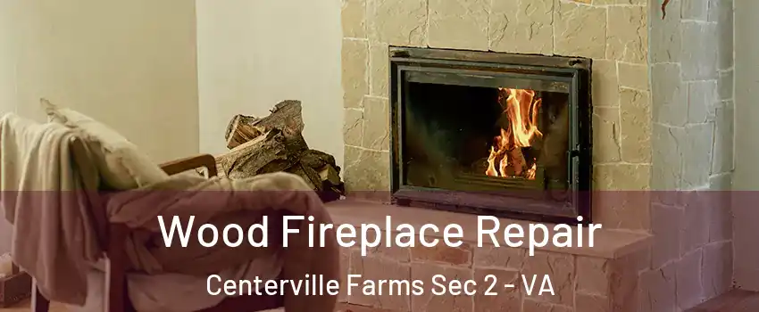 Wood Fireplace Repair Centerville Farms Sec 2 - VA