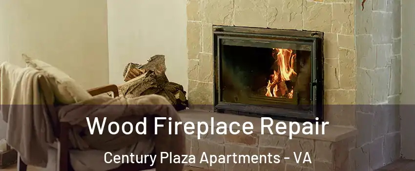 Wood Fireplace Repair Century Plaza Apartments - VA