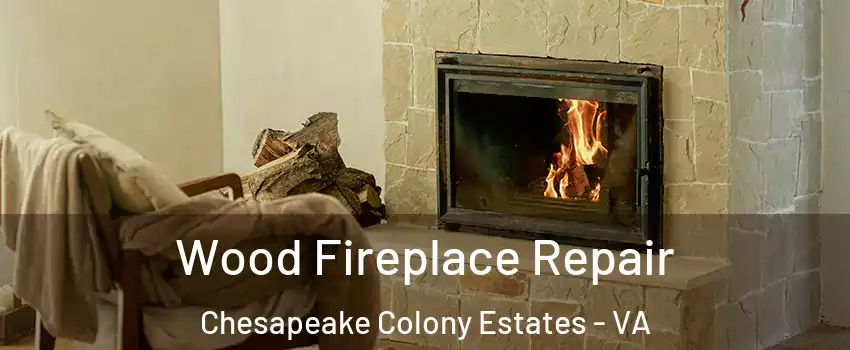 Wood Fireplace Repair Chesapeake Colony Estates - VA