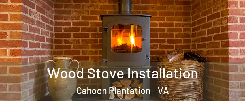 Wood Stove Installation Cahoon Plantation - VA
